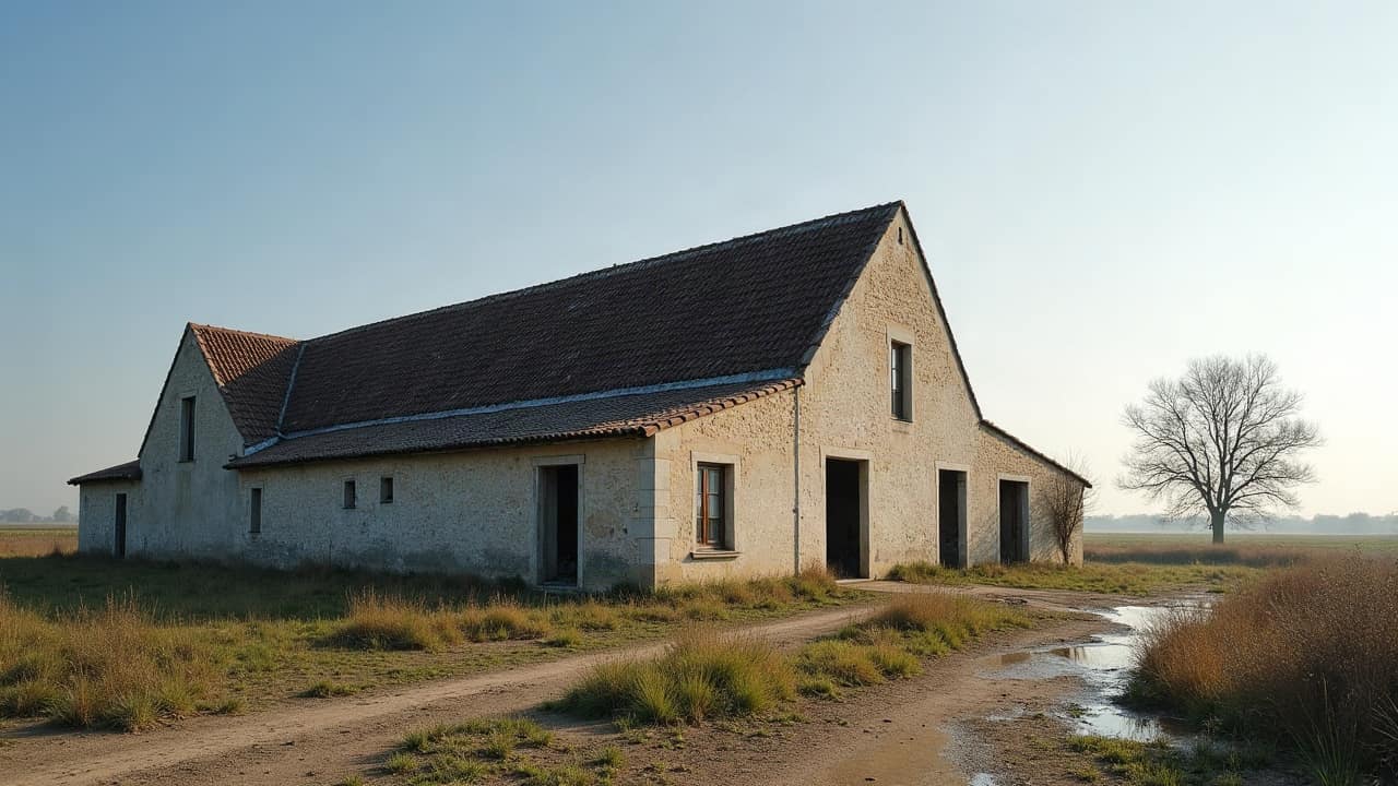 Des charpentes qui portent l'âge du bassin laitier